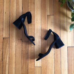 JEFFREY CAMPBELL BLOCK HEEL SANDALS